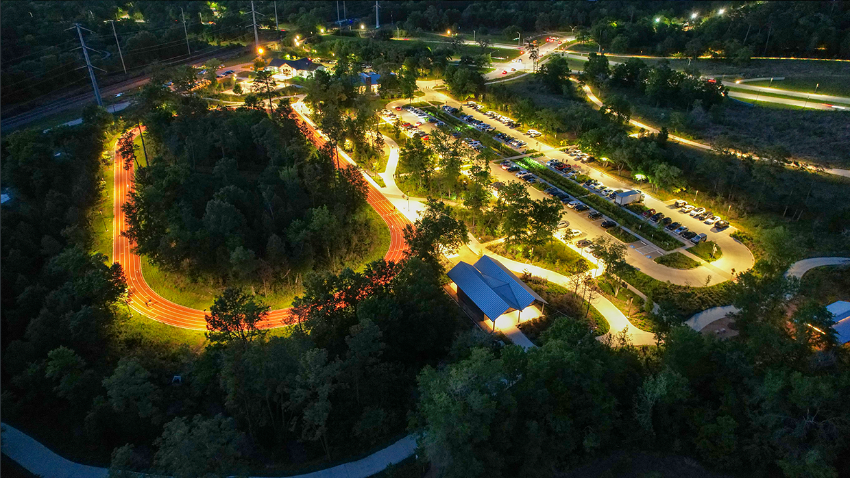 memorial park running complex